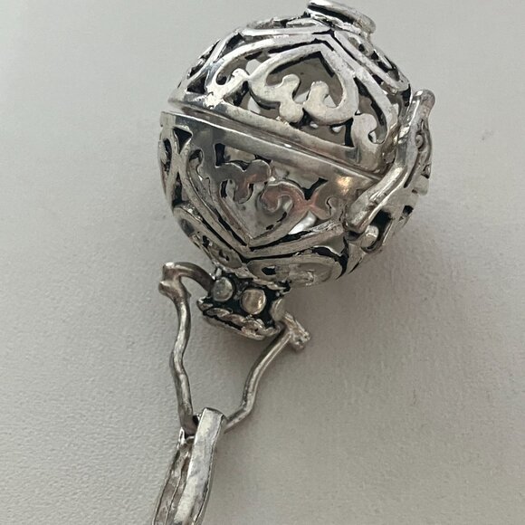 Vintage 925 Sterling Silver Locket - Picture 8 of 11